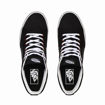 Damske Kotnikove Tenisky Vans Tort Sk8-Hi Čierne/Biele VA21DRAUW